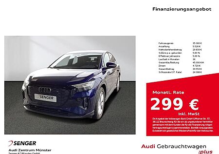 Audi Q4 e-tron Sportback 40 MMI Matrix S line Standh.