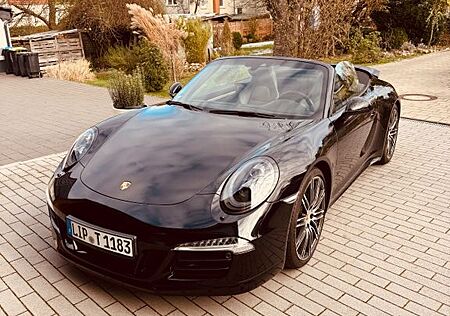 Porsche 991 CARRERA CABRIOLET BLACK EDITION VOLL
