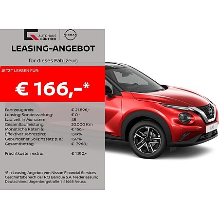Nissan Juke leasen