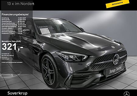 Mercedes-Benz C 180 T , AMG NIGHT KAMERA SPUR PANO AHK PDC