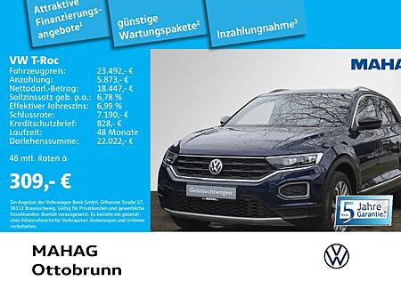 VW T-Roc Volkswagen UNITED 2.0 TDI 4mot. Navi LED AHK Standhz.