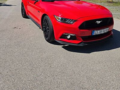 Ford Mustang 5.0 V8 GT Cabrio, rot, hand, Sync 3