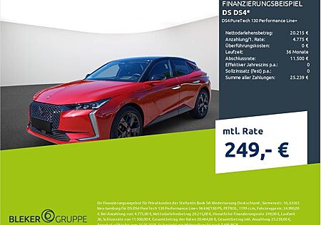 DS Automobiles DS 4 DS4 PureTech 130 Performance Line+