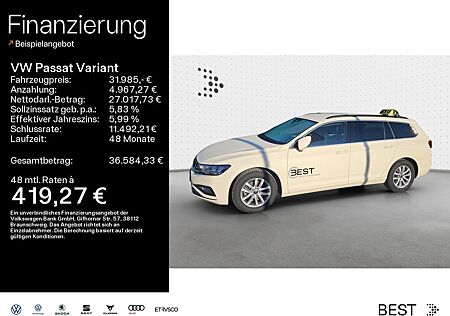 VW Passat Variant Volkswagen 2.0 TDI TAXI Business