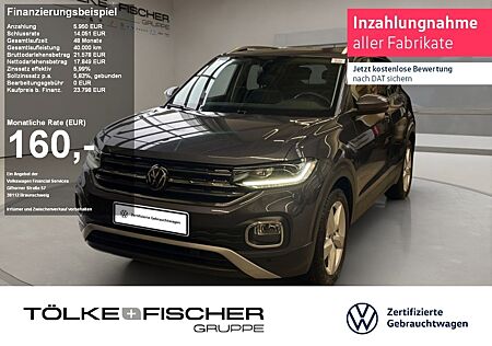 VW T-Cross Volkswagen 1.0 TSI Style DynLicht SHZ LM LED Navi