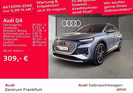 Audi Q4 e-tron Q4 55 e-tron quattro S line LED Navi Panorama So