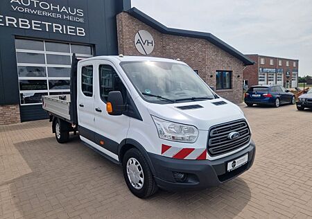 Ford Transit Pritsche 350 L3 DoKa *MwSt/Zahnriemen neu/TÜV*