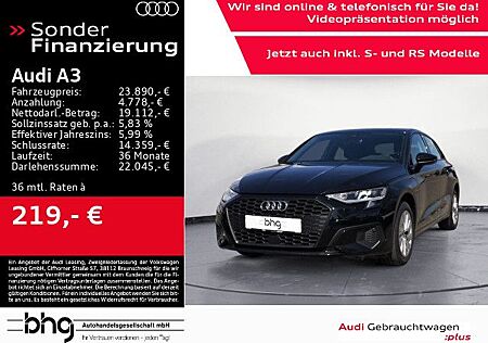 Audi A3 40 TFSIe Sportback S tronic 150PS
