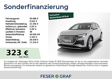 Audi Q4 e-tron 40 S-line LED / PANO / AMBIENTE / PDC