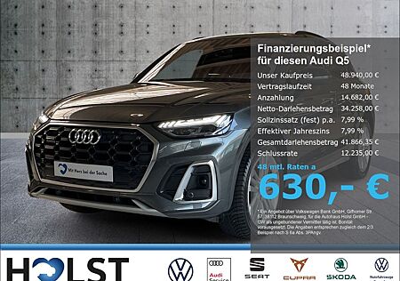 Audi Q5 2.0TDI DSG quattro S line AHK RüFaKa NAVI LED