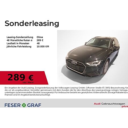 Audi A4 leasen