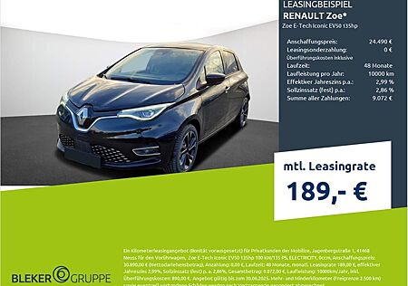 Renault ZOE E-Tech Iconic EV50 135hp