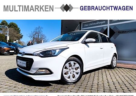 Hyundai i20 blue Passion 1.0 Klimaautomatik/Navi/Temp