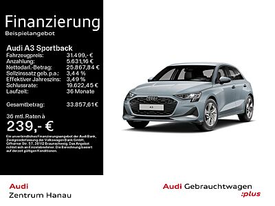 Audi A3 Sportback 35 TDI advanced*NAVI-PLUS*KAMERA*HU