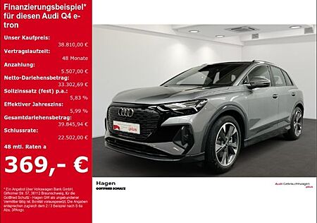 Audi Q4 e-tron 40 S line ext. MATRIX MMI PAN HUD KAME