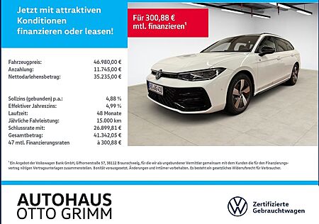 VW Passat Variant Volkswagen 2.0 TDI DSG R-line AHK DCC Pano