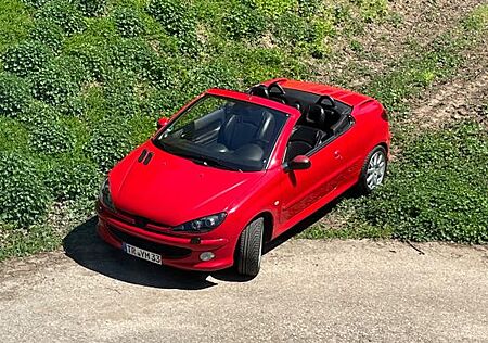 Peugeot 206 gebraucht kaufen Peugeot 206 CC Sport 135 Nevada Rot Sport