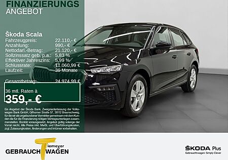 Skoda Scala 1.0 TSI DSG SELECTION LED LM16 KAMERA SITZ