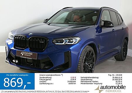 BMW X3 M Competition Paket Laser ACC HuD Sitzbelüft.