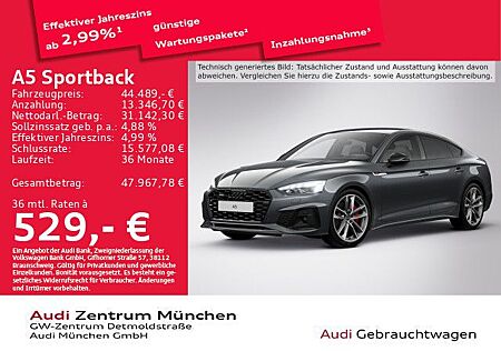 Audi A5 Sportback 45 TFSI qu. S tronic S line AHK/HuD