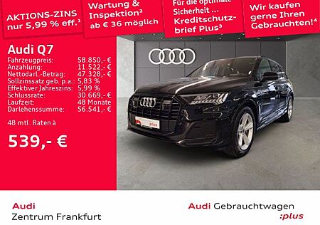 Audi Q7 50 TDI quattro tiptronic S line 7Sitzer ACC A