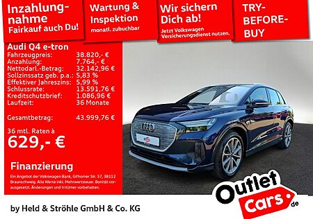 Audi Q4 e-tron 50 quattro AHK KAM NAVI+ PANO SHZ WÄPU
