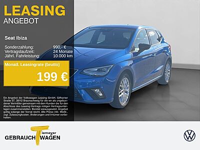 Seat Ibiza 1.5 TSI DSG FR KAMERA NAVI LED ACC