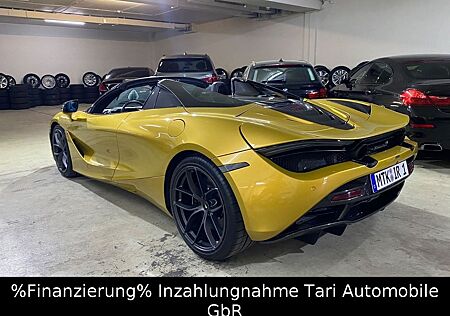 McLaren 720S Spider Glass Roof, Lift, Carbon, B&W, 360°