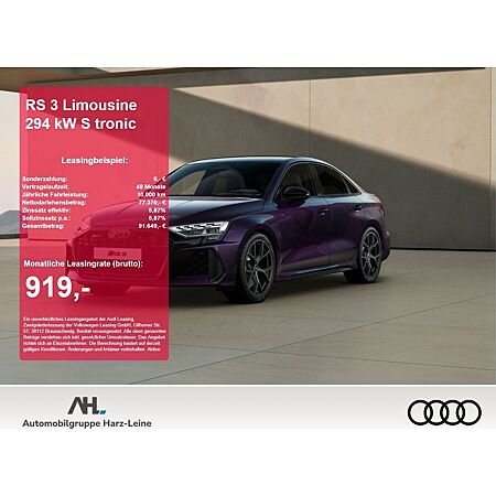 Audi RS3 leasen