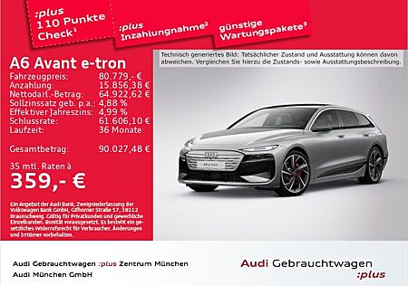 Audi A6 e-tron A6 Avant e-tron performance Luftfed/AHK/Pano/B&O