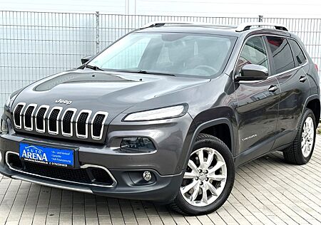 Jeep Cherokee 4WD PANO,LEDER,KAMERA,AHK,NAVI,VOLL,EU6