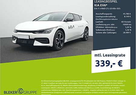 Kia EV6 77.4 RWD GTL GD ASS+ DES