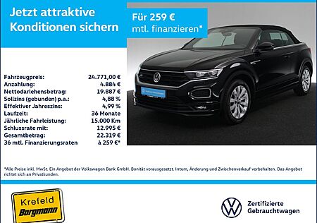 VW T-Roc Volkswagen Cabriolet 1.5 TSI R-Line EURO6d LED NAVI