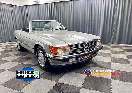 Mercedes-Benz SL 560 V8, deutsche Stoßstangen + neues Dach