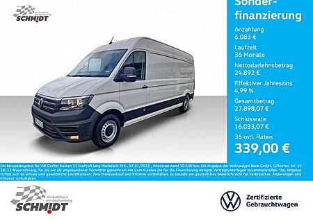 VW Crafter Volkswagen Kasten 35 EcoProfi lang Hochdach RFK