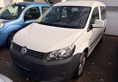 VW Caddy Volkswagen Maxi Trendline 7/sitzer,klima,tüv,2schiebt