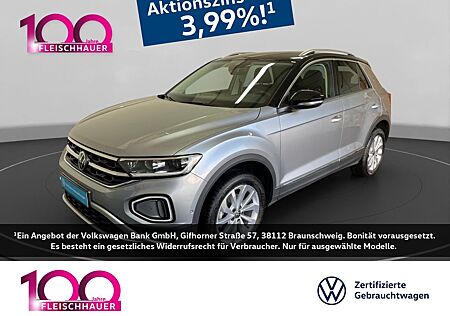 VW T-Roc Volkswagen Style 1.5 TSI ACC AHK LED Plus CarPlay Kli