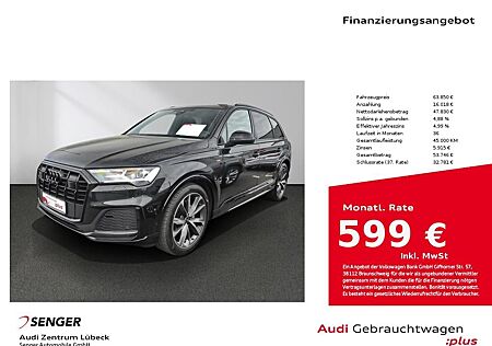 Audi Q7 45 TDI quattro S line AHK Luftfederung Pano.