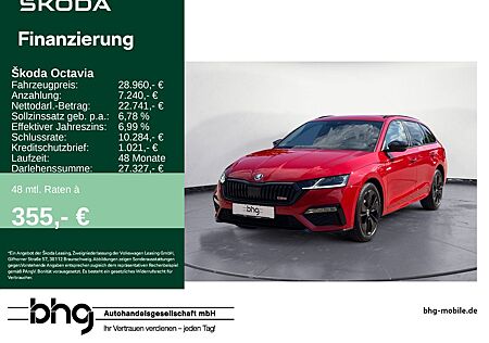 Skoda Octavia Combi 1.4 TSI iV DSG RS