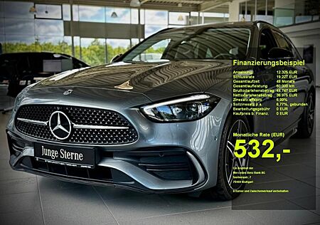 Mercedes-Benz C 300 de T AMG+NIGHT+PANO+AHK+360°+KAMERA+