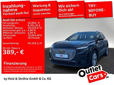 Audi Q4 e-tron 45 quattro AHK NAV+ WÄPU KAM PDC SHZ