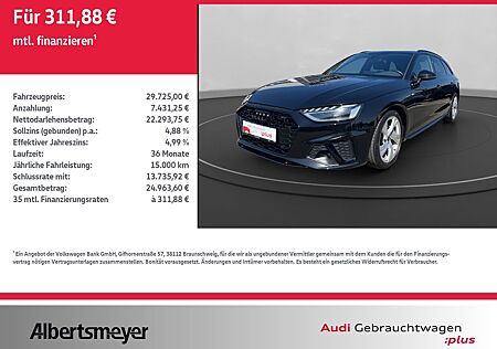 Audi A4 Avant 2.0TFSI S-LINE+PANO+LED+RÜCKKAMERA
