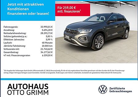 VW T-Roc Volkswagen 1.5 TSI Goal DSG AHK
