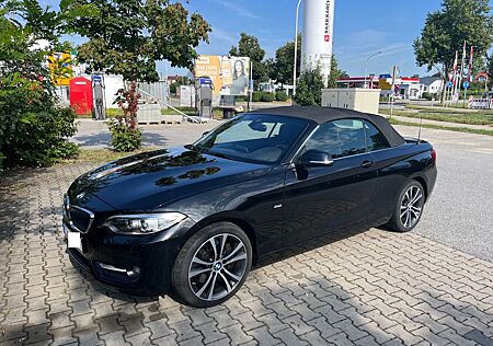 BMW 228i Cabrio Sport Handschalter Saisonauto