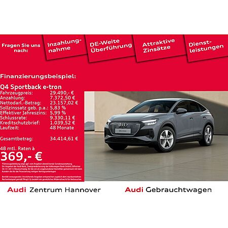 Audi Q4 e-tron leasen