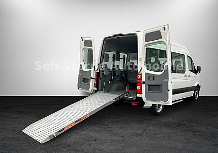 VW Crafter Volkswagen 2.5 DACHKLIMA+9 SITZE *Rollstuhl-Rampe*