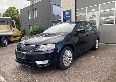 Skoda Octavia Combi Ambition schwarz Scheckheft