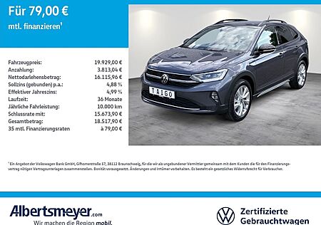 VW Taigo Volkswagen 1.0 TSI MOVE +LED+NAVI+KLIMA+KAMERA+LM+ZV+