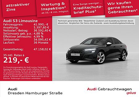 Audi S3 Limousine 2.0 TFSI quattro Matrix Navi