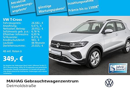 VW T-Cross Volkswagen 1.5 TSI LIFE Navi LED AppConnect Alu16No